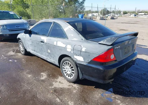 2005 Honda Civic Lx из США, поврежденный, VIN 1HGEM21565L048013